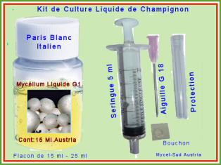 Kit Culture Liquide G1 Paris Blanc