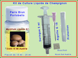 Kit Culture Liquide G1 Portobello